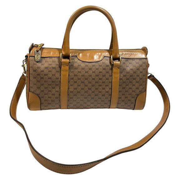 Gucci Vintage Monogram Tote/Crossbody - Picture 8 of 15